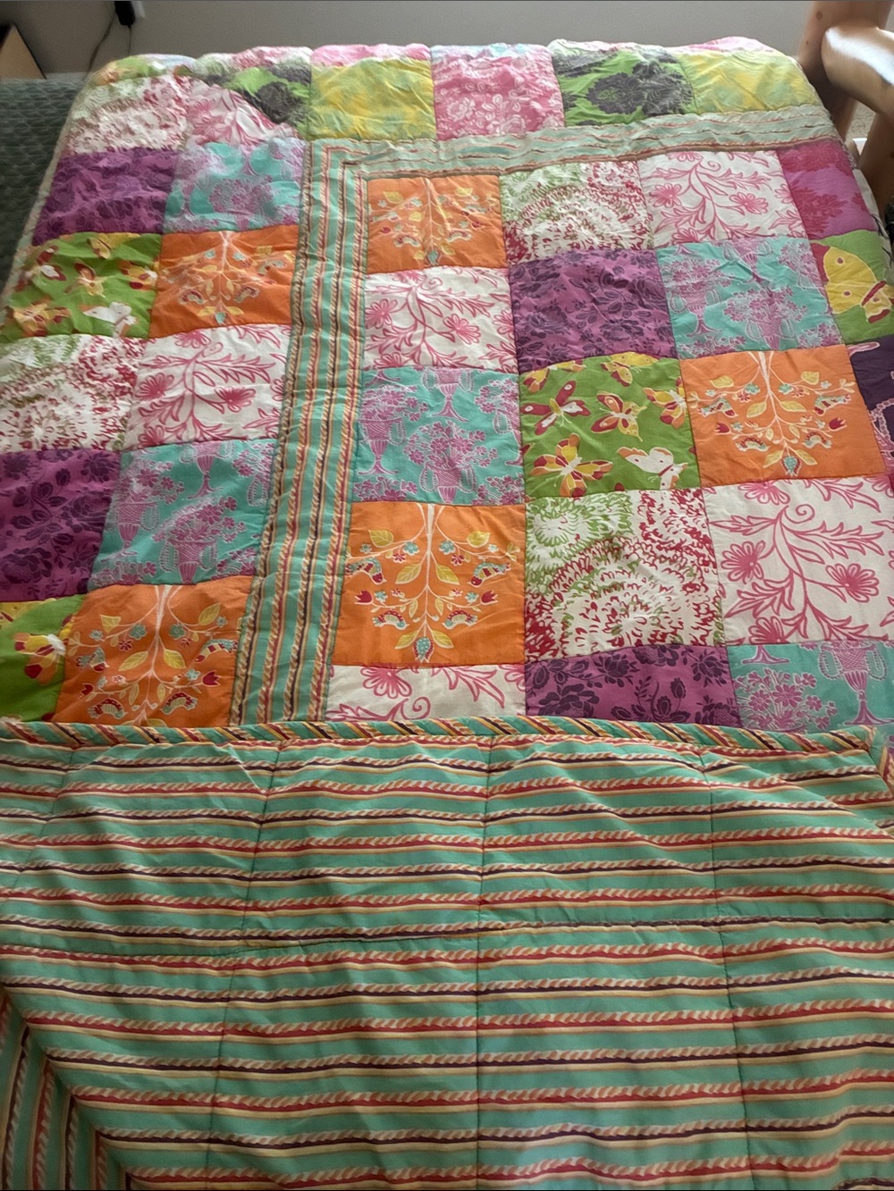 Soft Surroundings patchwork Quilt